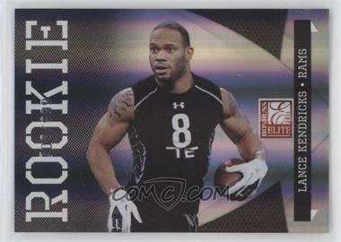 2011 Donruss Elite - [Base] #161 - Rookie - Lance Kendricks /999