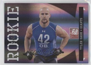 2011 Donruss Elite - [Base] #198 - Rookie - Tyler Sash /999