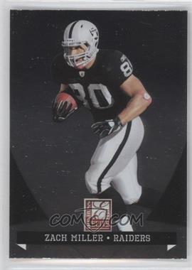 2011 Donruss Elite - [Base] #72 - Zach Miller