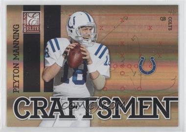 2011 Donruss Elite - Craftsmen - Black #21 - Peyton Manning /99