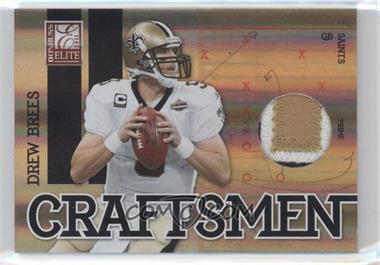 2011 Donruss Elite - Craftsmen - Jerseys Prime #11 - Drew Brees /50