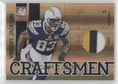 2011 Donruss Elite - Craftsmen - Jerseys Prime #25 - Vincent Jackson /50