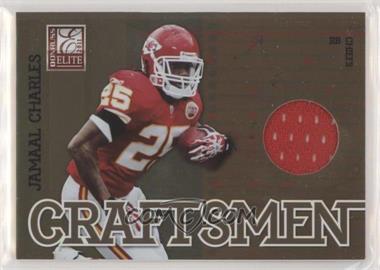 2011 Donruss Elite - Craftsmen - Jerseys #13 - Jamaal Charles /299