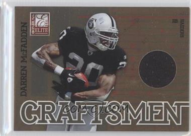 2011 Donruss Elite - Craftsmen - Jerseys #7 - Darren McFadden /299