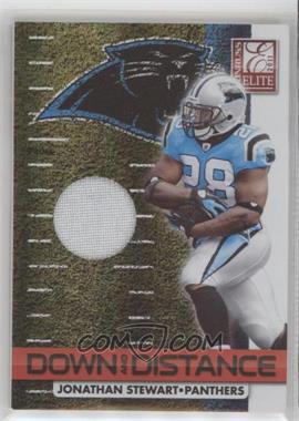 2011 Donruss Elite - Down and Distance Materials - Red Zone Prime #19 - Jonathan Stewart /50