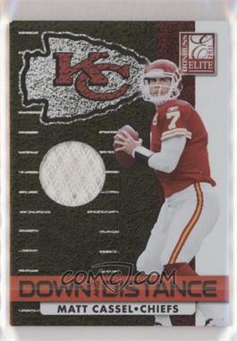 2011 Donruss Elite - Down and Distance Materials #26 - Matt Cassel /299