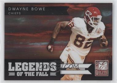 2011 Donruss Elite - Legends of the Fall - Black #7 - Dwayne Bowe /99