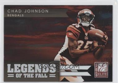 2011 Donruss Elite - Legends of the Fall - Gold #3 - Chad Johnson /999