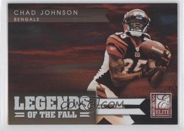 2011 Donruss Elite - Legends of the Fall - Gold #3 - Chad Johnson /999