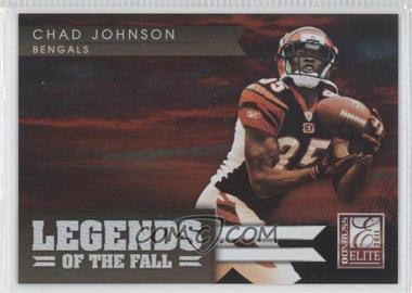 2011 Donruss Elite - Legends of the Fall - Gold #3 - Chad Johnson /999