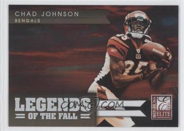 2011 Donruss Elite - Legends of the Fall - Gold #3 - Chad Johnson /999