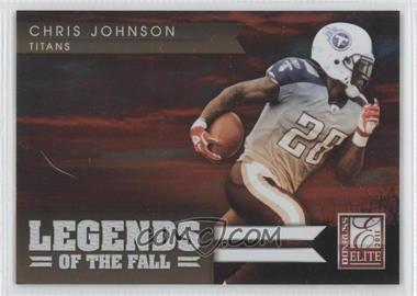 2011 Donruss Elite - Legends of the Fall - Gold #4 - Chris Johnson /999