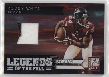 2011 Donruss Elite - Legends of the Fall - Jerseys Prime #21 - Roddy White /50 [EX to NM]