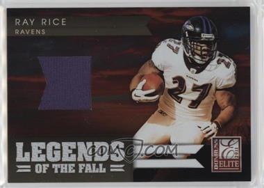 2011 Donruss Elite - Legends of the Fall - Jerseys #20 - Ray Rice /299