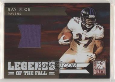 2011 Donruss Elite - Legends of the Fall - Jerseys #20 - Ray Rice /299