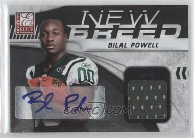 2011 Donruss Elite - New Breed Jersey - Signatures #5 - Bilal Powell /25