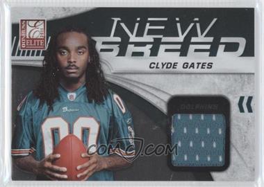 2011 Donruss Elite - New Breed Jersey #36 - Clyde Gates /299