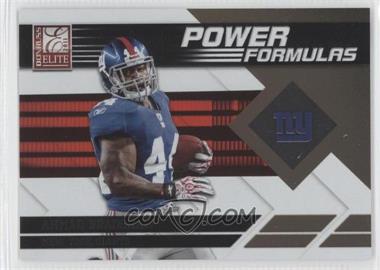 2011 Donruss Elite - Power Formulas - Gold #1 - Ahmad Bradshaw /999