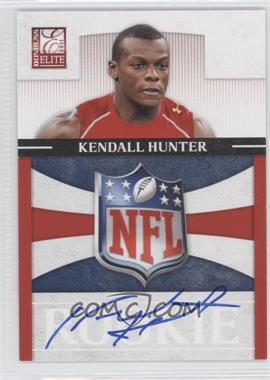 2011 Donruss Elite - Rookies - NFL Shield Logo Signatures #21 - Kendall Hunter