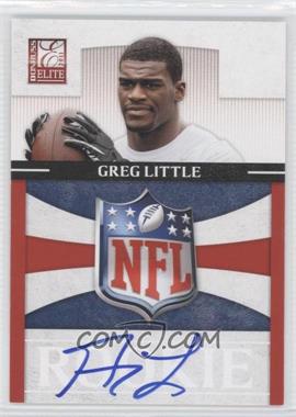 2011 Donruss Elite - Rookies - NFL Shield Logo Signatures #3 - Greg Little