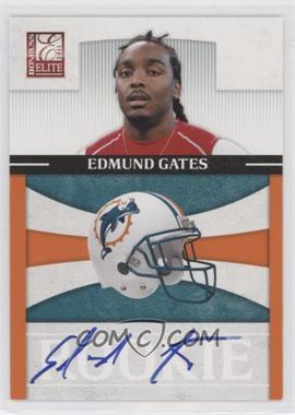 2011 Donruss Elite - Rookies - NFL Team Logo Signatures #30.2 - Edmund Gates