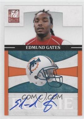 2011 Donruss Elite - Rookies - NFL Team Logo Signatures #30.2 - Edmund Gates