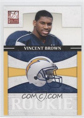 2011 Donruss Elite - Rookies - NFL Team Logo #11 - Vincent Brown /999