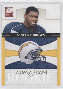 2011 Donruss Elite - Rookies - NFL Team Logo #11 - Vincent Brown /999