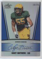 Casey Matthews #/25