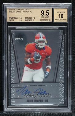 2011 Leaf Metal Draft - [Base] #RC-JH1 - Jamie Harper [BGS 9.5 GEM MINT]