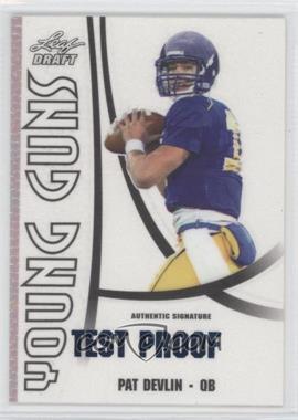 2011 Leaf Metal Draft - Young Guns - Test Proof White Unsigned #YG-PD1 - Pat Devlin /8