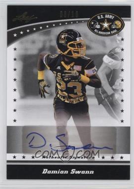 2011 Leaf U.S. Army All-American Bowl - [Base] - Silver #BA-DS1 - Damian Swann /10