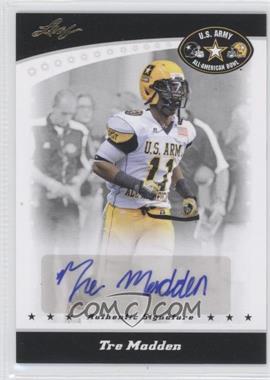 2011 Leaf U.S. Army All-American Bowl - [Base] #BA-TM3 - Tre Madden