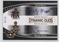 Corey Moore, Damian Swann #/10