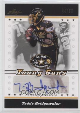 2011 Leaf U.S. Army All-American Bowl - Young Guns Autographs #YG-TB1 - Teddy Bridgewater /50