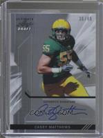 Casey Matthews #/49