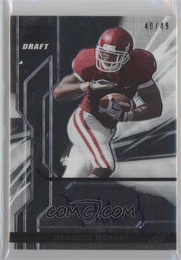 2011 Leaf Ultimate Draft - [Base] - Metal #U-DM1 - DeMarco Murray /49