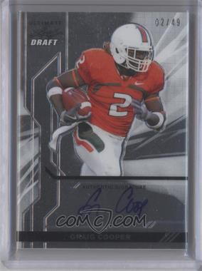 2011 Leaf Ultimate Draft - [Base] - Metal #U-GC1 - Graig Cooper /49