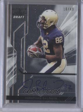 2011 Leaf Ultimate Draft - [Base] - Metal #U-JB1 - Jonathan Baldwin /49