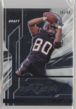 2011 Leaf Ultimate Draft - [Base] - Metal #U-VB1 - Vincent Brown /49