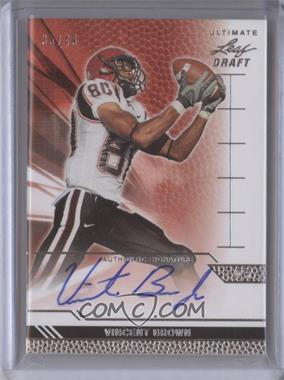 2011 Leaf Ultimate Draft - [Base] #U-VB1 - Vincent Brown /49