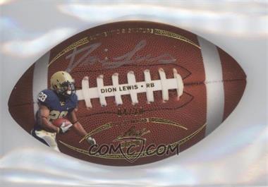 2011 Leaf Ultimate Draft - Football Die-Cuts - Gold #FB-DL2 - Dion Lewis /20