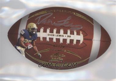 2011 Leaf Ultimate Draft - Football Die-Cuts - Gold #FB-DL2 - Dion Lewis /20