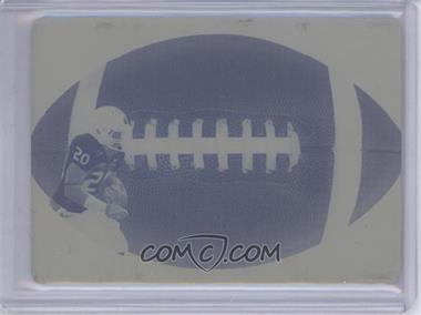 2011 Leaf Ultimate Draft - Football Die-Cuts - Printing Plate Yellow #FB-DB1 - Damien Berry /1