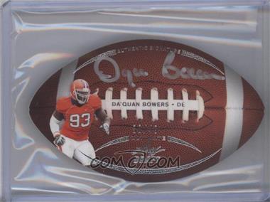 2011 Leaf Ultimate Draft - Football Die-Cuts #FB-DQB - Da'Quan Bowers /49