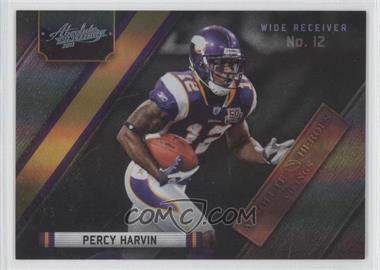 2011 Panini Absolute Memorabilia - Absolute Heroes - Spectrum #23 - Percy Harvin /100