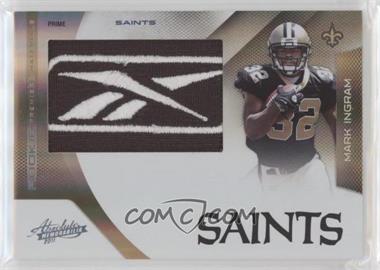 2011 Panini Absolute Memorabilia - [Base] - Brand Logo Prime #221 - Rookie Premiere Materials - Mark Ingram /5