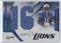 Rookie Premiere Materials - Titus Young #/50