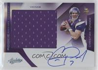 Rookie Premiere Materials - Christian Ponder #/25