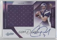 Rookie Premiere Materials - Christian Ponder #/25